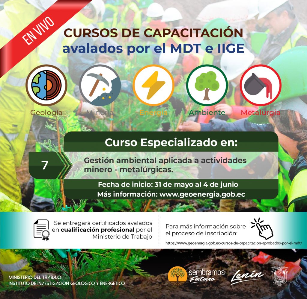 Cursos De Capacitación Aprobados Por La Mdt Instituto De Investigación Geológico Y Energético 5392